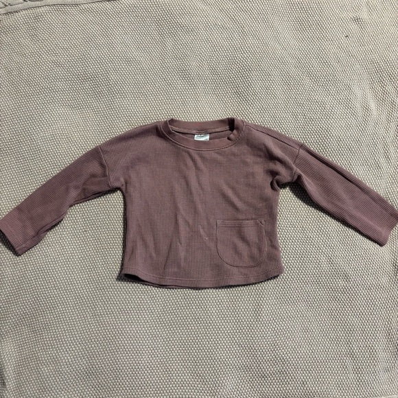 Gerber Kids Matching Set in Mauve - Picture 2 of 4
